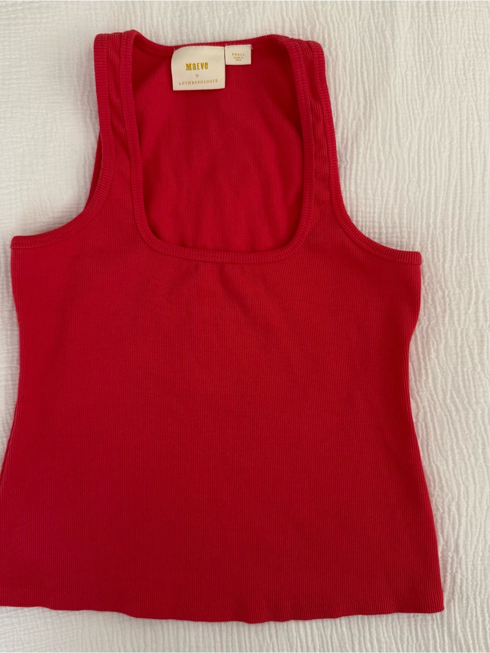 Anthropologie Maeve Ribbed Tank